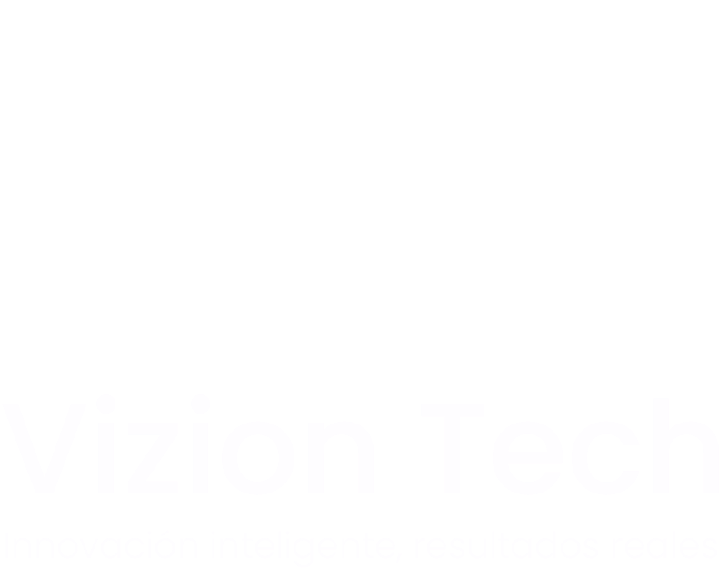 Vizion Tech Logo Blanco